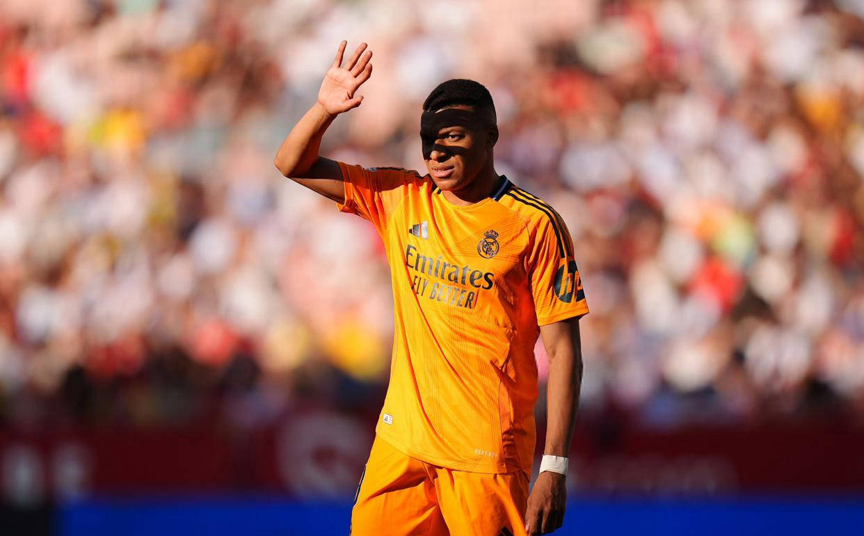 皇马2-0完胜塞维利亚：贝林厄姆破门，姆巴佩出彩锁定西甲金靴