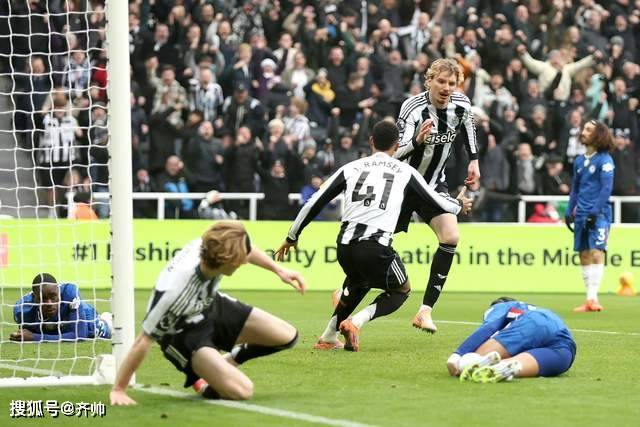 一场2-2！切尔西打平纽卡斯尔！队长任意球世界波，门将大脚助攻